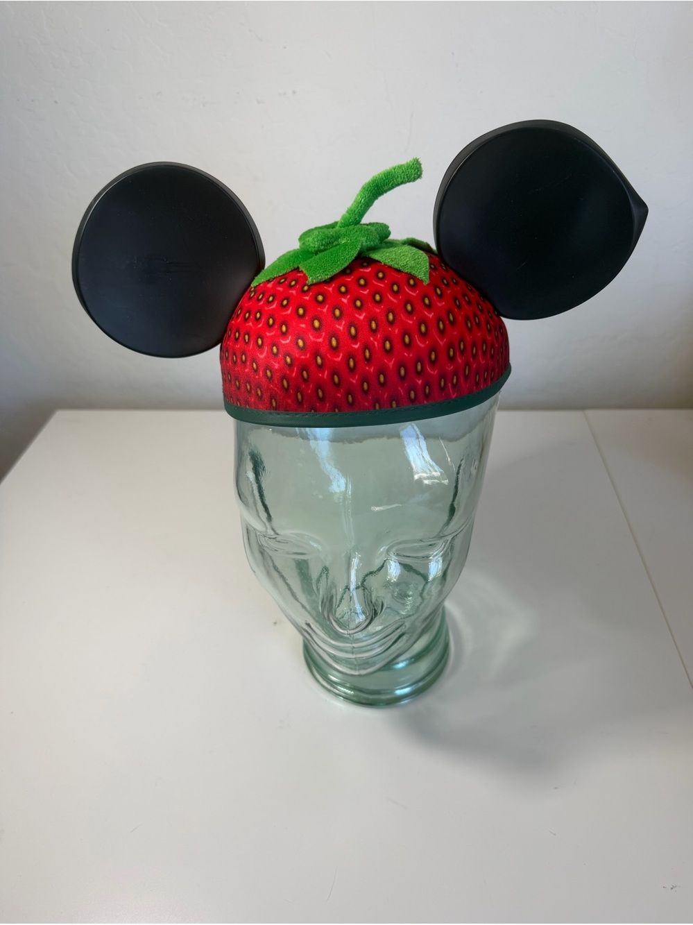Disney Parks Epcot Strawberry Mickey Mouse Ear Hat Fruit Collection
